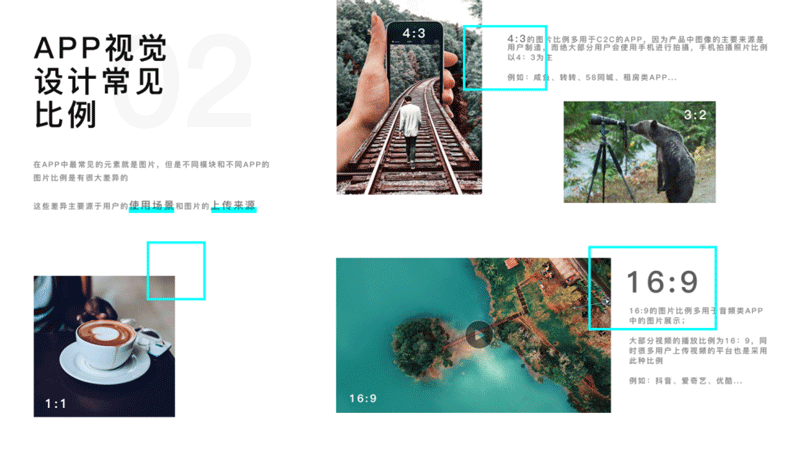 APP視覺設(shè)計常見比例